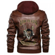 Africa Zone Jacket - Alpha Phi Alpha Angry Zipper Leather Jacket A31