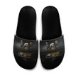 Gettee Slide Sandals - Alpha Phi Alpha Motto Slide Sandals | Gettee

