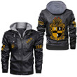 (Custom) Africa Zone Clothing - Alpha Phi Alpha Leather Jacket A35