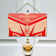 Africa Zone Hanging Door Sign - Delta Sigma Theta Sporty Style Hanging Door Sign A35