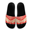 Africa Zone Slide Sandals - Delta Sigma Theta Sporty Style Slide Sandals | africazone.store
