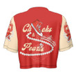 Delta Sigma Theta Chucks And Pearls Croptop T-shirt