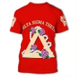 GetteeStore T-Shirt - Delta Sigma Theta Pearl Red T-Shirt J09