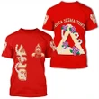 GetteeStore T-Shirt - Delta Sigma Theta Pearl Red T-Shirt J09