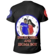 Phi Beta Sigma Delta Sigma Theta Black T-Shirt J09