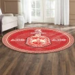 Delta Sigma Theta Lovene Round Carpet