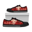 GetteeStore Footwear - Delta Sigma Theta Red Rose Low Top Shoe J0