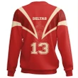 Africa Zone Sweatshirt - Delta Sigma Theta Crewneck Sweatshirt Tusk Style J5