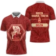 Delta Sigma Theta Rose Peals Polo Shirt | Africazone.store