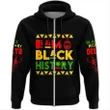Black History Delta Sigma Theta Zip Hoodie