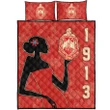 Delta Sigma Theta Girl Quilt Bed Set | Africazone.store