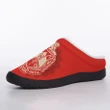 Africa Zone Slippers - Red Floral Delta Sigma Theta Fleece Slipper J5