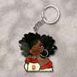 Africa Zone Keychain - Delta Sigma Theta Girl Shiel Acrylic Keychain J09 | Getteestore.com