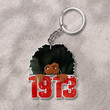 Africa Zone Keychain - Delta Sigma Theta Girl 1913 Acrylic Keychain J09 | Getteestore.com