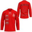 (Custom) GetteeStore Jersey - Delta Sigma Theta (Red) Hockey Jersey A31