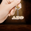 Africa Zone Keychain - Delta Sigma Theta Greek Letter Acrylic Keychain J5 | Getteestore.com