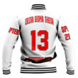 Delta Sigma Theta ( White ) Baseball Jackets | Getteestore.com