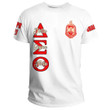 (Custom) Getteestore T-shirt - Delta Sigma Theta ( White ) T-shirt A31