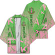 Africa Zone Clothing - AKA Letters Pattern Kimono A35 | Africa Zone