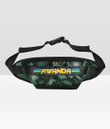 Rwanda Green Version Fanny Pack - Active Sports Style for All A7 | Africazone