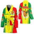 Africa Zone Clothing -Senegal Active Flag Bath Robe A35
