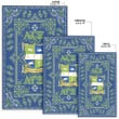 Africa Zone Area Rug - Alpha Gamma Xi Military Sorority Vintage Paisley Pattern A31