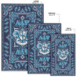 Africa Zone Area Rug - Alpha Lambda Psi Military Fraternity Vintage Paisley Pattern A31