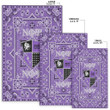 Africa Zone Area Rug - Nu Phi Psi Fraternity Vintage Paisley Pattern A31