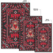 Africa Zone Area Rug - Kappa Psi Theta Fraternity Vintage Paisley Pattern A31