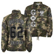 (Custom) Africa Zone Jacket - Groove Phi Groove Social Fellowship Camouflage Crossing Jacket A31