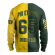 Africa Zone Sweatshirts - Phi Eta Psi Fraternity Half Style A31