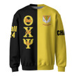 Africa Zone Sweatshirts - Theta Chi Psi Fraternity Half Style A31