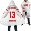 Delta Sigma Theta ( White ) Hooded Coat |Getteestore.com