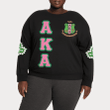 AKA Letters Sweatshirt Oversize A31