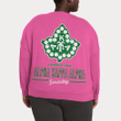 Ivy League AKA Pink Sweatshirt Oversize A31