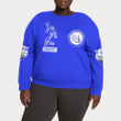 Zeta Phi Beta Sorority Rose Sweatshirt Oversize A31