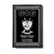 (Custom) Greeklife Home Set - Groove Phi Groove Social Fellowship Greek Black Framed Matte Canvas A31