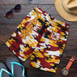Africazone Short - Delta Psi Chi Fraternity Letters Camouflage Men Short A31