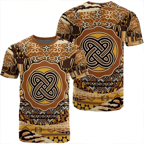 Africa Zone T-Shirt - Kramo Bone T-Shirt Leo Style J09