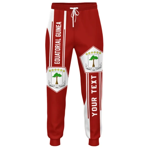 (Custom) Africa Zone Pants - Equatorial Guinea Pentagon Style Jogger Pant J08