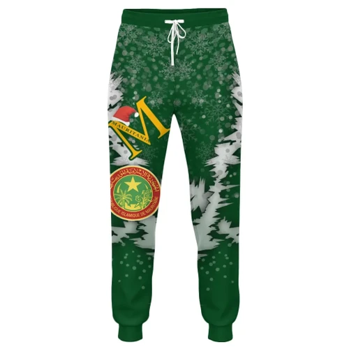 Africa Zone Clothing - Mauritania Christmas X-Style Jogger Pant J89