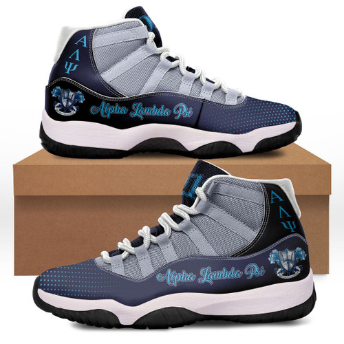 Africa Zone Shoes - Alpha Lambda Psi Fraternity Sneakers J.11 A31