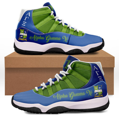 Africa Zone Shoes - Alpha Gamma Xi Sneakers J.11 A31