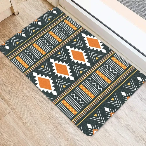 Africa Door Mat - Ashanti Geometric Kente J5