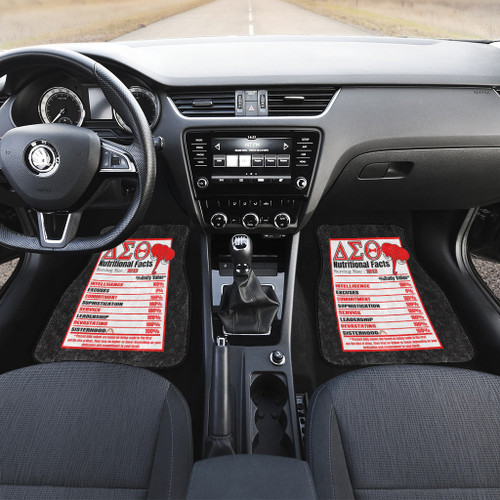Africa Zone Front And Back Car Mats - Delta Sigma Theta Front And Back Car Mats A35