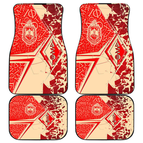 Africa Zone Front And Back Car Mats -Delta Sigma Theta Legend Front And Back Car Mats A35