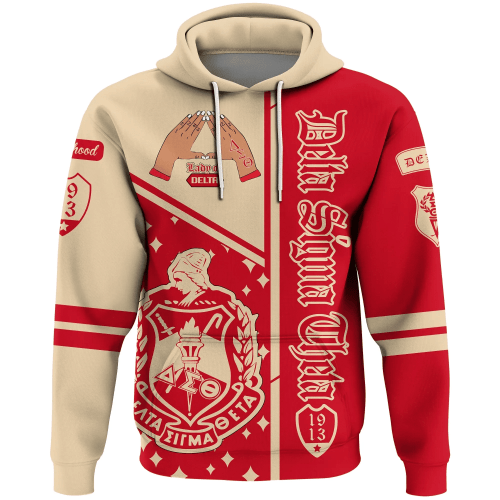 Africa Zone Hoodie - Delta Sigma Theta Hand Sign Hoodie A31
