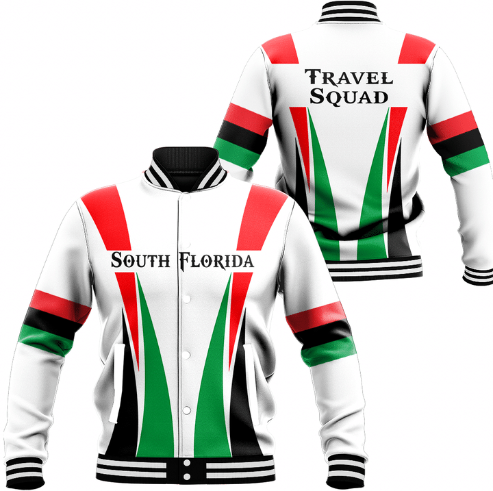 Africa Zone Clothing - Pan Africanism Jacket White A31