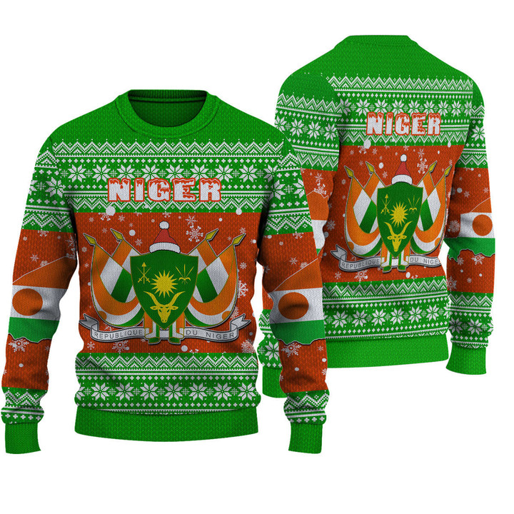 Africa Zone Clothing  - Niger Christmas Knitted Sweater A31 | Africa Zone