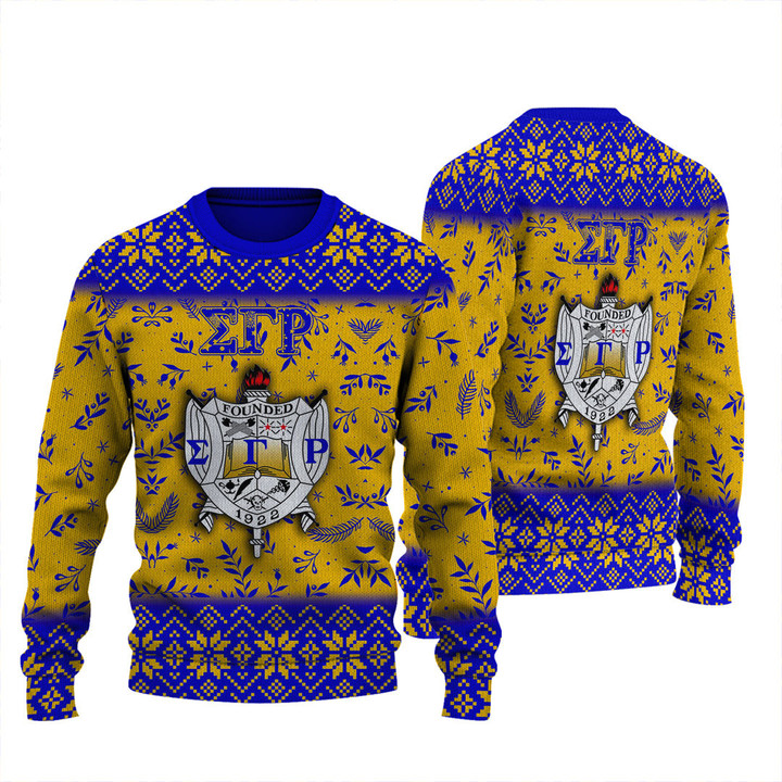 Africa Zone Christmas  -  Sigma Gamma Rho Christmas Knitted Sweater A35